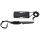 Coltello FOX OUTDOOR - Action I - nero - manico avvolto - fodero