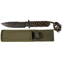 Coltello FOX OUTDOOR - lama fissa - mimetico - manico...