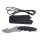 Coltello FOX OUTDOOR - lama curva - impugnatura in plastica - fodero