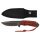 Coltello FOX OUTDOOR - Redrope - grande - manico fasciato - fodero
