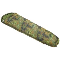 Sacco a pelo a mummia FOX OUTDOOR - flecktarn -...