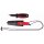 FOX OUTDOOR Coltello da esterno - Mini - Impugnatura in plastica - Fodero