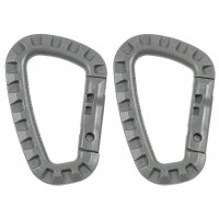 Moschettone MFH - plastica - fogliame - Ø 7 mm x...