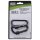 Moschettone MFH - tappo a vite - Ø 8mm x 8cm - confezione da 2 - nero