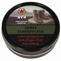 MFH Lucido per scarpe - Esercito - nero - barattolo da...