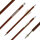 BSW Wood - Dardo balestra in carbonio in look legno - 7,5 pollici - fatto a mano - per Cobra System Adder, R9, R10