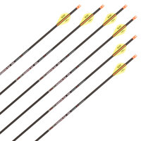 Freccia completa SKYLON Quantic - Carbonio 3K - Opere di ex piumato - confezione da 6 pz.