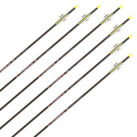 Freccia completa SKYLON Quantic - Carbonio 3K - Opere di ex piumato - confezione da 6 pz.