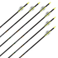 Komplettpfeil | SKYLON Edge - Carbon - ab Werk befiedert - 12er Pack