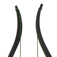 DRAKE ARCHERY ELITE Green Goblin - 60 pollici - 30-50 lbs - Arco a ricurvo da abbattere