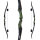 DRAKE ARCHERY ELITE Green Goblin - 60 pollici - 30-50 lbs - Arco a ricurvo da abbattere