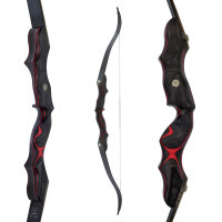 C.V. EDITION by SPIDERBOWS - Raven CARBON - 62-68 pollici - 30-50 lbs - Arco ricurvo Take Down