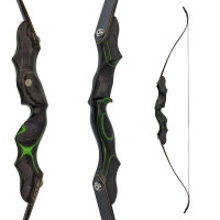 C.V. EDITION by SPIDERBOWS - Raven CARBON - 62-68 pollici - 30-50 lbs - Arco ricurvo Take Down