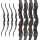 C.V. EDITION by SPIDERBOWS - Raven CARBON - 62-68 pollici - 30-50 lbs - Arco ricurvo Take Down