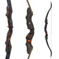 SPIDERBOWS Raven - 62-68 pollici - 20-50 lbs - Arco ricurvo Take Down