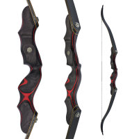 SPIDERBOWS Raven - 62-68 pollici - 20-50 lbs - Arco ricurvo Take Down