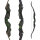 SPIDERBOWS Raven - 62-68 pollici - 20-50 lbs - Arco ricurvo Take Down