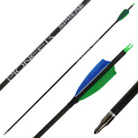 36-40 lbs | SPHERE Pioneer 6.2 - Carbon - piume naturali - Spine 500 | Lunghezza: 32 pollici