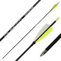 bis 20 lbs | SPHERE Pioneer 4.2 - Carbon - piume naturali - Spine 1200 | Lunghezza: 31 pollici