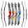 Set per principianti | Arco ricurvo DRAKE - 16-42 lbs - 62-70 pollici