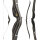 JACKALOPE - Obsidian Refined Tournament - 62 pollici - Arco ricurvo One Piece - 25-45 lbs