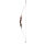 JACKALOPE - Red Beryl - Classic Tournament - 64 pollici - Arco ricurvo One Piece - 25-45 lbs