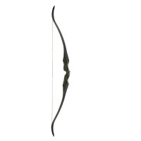 JACKALOPE - Malachite Classic Tournament - 64 pollici - Arco ricurvo One Piece - 25-45 lbs