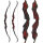 JACKALOPE - Red Beryl - Refined Tournament - 62-68 pollici - 30-50 lbs - Arco ricurvo Take Down