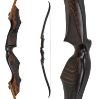 JACKALOPE - Ambra HD - Torneo raffinato - 64-66 pollici - 25-45 libbre - Arco ricurvo a scomparsa