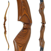 JACKALOPE - Ambra HD - Torneo raffinato - 64-66 pollici - 25-45 libbre - Arco ricurvo a scomparsa