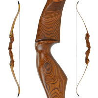 JACKALOPE - Ambra HD - Torneo raffinato - 64-66 pollici - 25-45 libbre - Arco ricurvo a scomparsa
