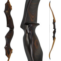 JACKALOPE - Ambra HD - Torneo raffinato - 64-66 pollici - 25-45 libbre - Arco ricurvo a scomparsa