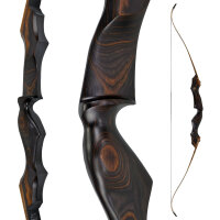 JACKALOPE - Ambra HD - Torneo raffinato - 64-66 pollici - 25-45 libbre - Arco ricurvo a scomparsa