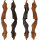 JACKALOPE - Ambra HD - Torneo raffinato - 64-66 pollici - 25-45 libbre - Arco ricurvo a scomparsa