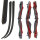 SPIDERBOWS Tournament UNICO PEZZI - Take Down - 68 pollici - 35 lbs - Arco ricurvo