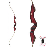 JACKALOPE - Red Beryl - 62 pollici - Speed - Refined Arci ricurvi Take Down - 25 lbs | Mano destra