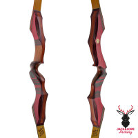JACKALOPE - Red Beryl - 62 pollici - Speed - Refined Arci ricurvi Take Down - 25 lbs | Mano destra