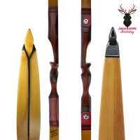 JACKALOPE - Red Beryl - 62 pollici - Speed - Refined Arci ricurvi Take Down - 25 lbs | Mano destra