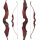 JACKALOPE - Red Beryl - 62 pollici - Speed - Refined Arci ricurvi Take Down - 25 lbs | Mano destra