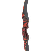 JACKALOPE Red Beryl Compact - 54 pollici - 15-30 lbs - Arco ricurvo One Piece