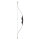 JACKALOPE Obsidian Compact - 54 pollici - 15-30 lbs - Arco ricurvo One Piece