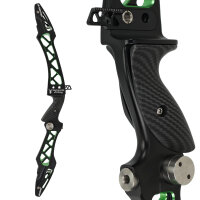 2nd CHANCE | Mittelstück | JACKALOPE Zircon - Ultimate - 25 Zoll - ILF - Linkshand | Farbe: Schwarz / Grün