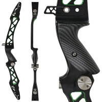 2nd CHANCE | Mittelstück | JACKALOPE Zircon - Ultimate - 25 Zoll - ILF - Linkshand | Farbe: Schwarz / Grün
