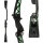 2nd CHANCE | Mittelstück | JACKALOPE Zircon - Ultimate - 25 Zoll - ILF - Linkshand | Farbe: Schwarz / Grün