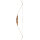 BEAR ARCHERY Green Glass Grizzly - 58 pollici - 30-60 lbs - Ricurvo monopezzo