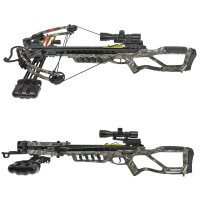 SET X-BOW FMA Scorpion II - 370 fps / 185 lbs - Balestra composta | Colore: Nero