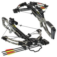SET X-BOW FMA Scorpion II - 370 fps / 185 lbs - Balestra composta | Colore: Nero