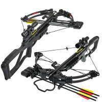 SET X-BOW FMA Scorpion II - 370 fps / 185 lbs - Balestra composta | Colore: Nero