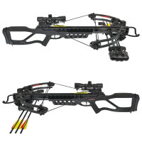 SET X-BOW FMA Scorpion II - 370 fps / 185 lbs - Balestra composta | Colore: Nero