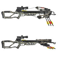 SET X-BOW FMA Scorpion II - 370 fps / 185 lbs - Balestra composta | Colore: Nero